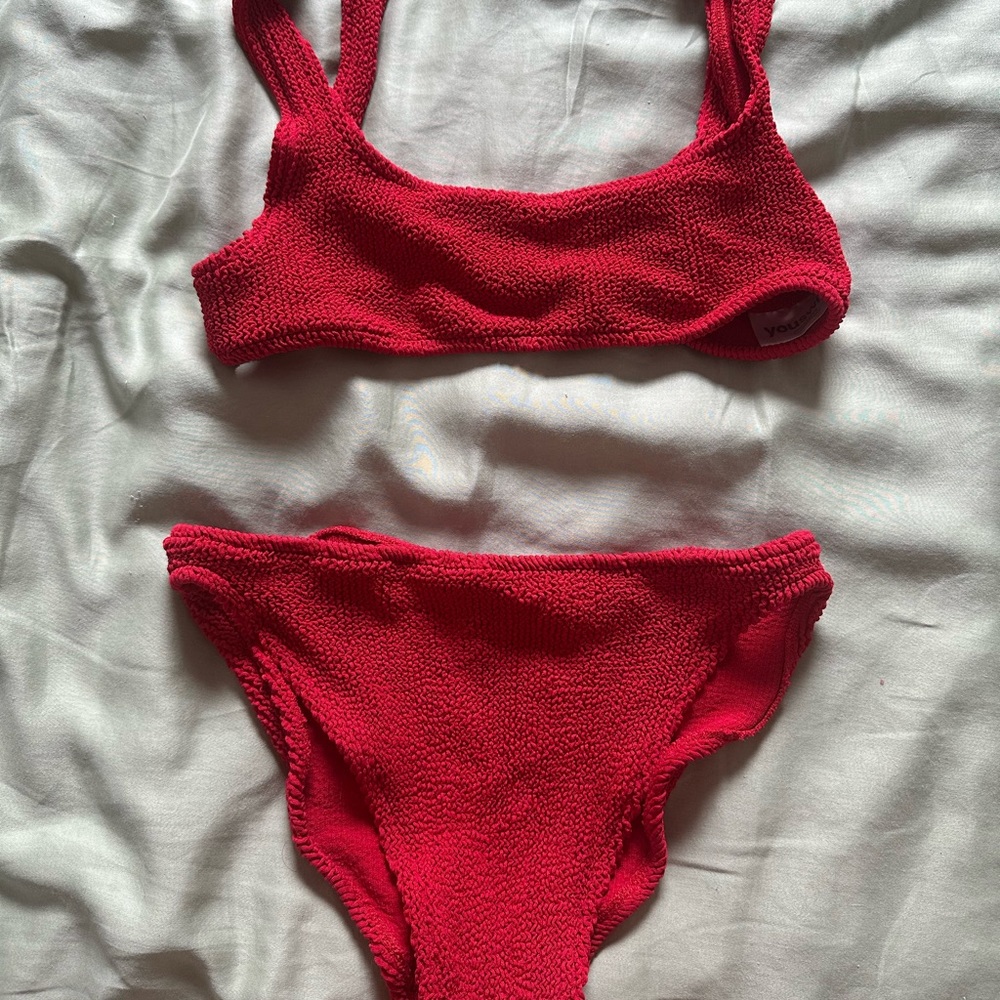 Youswim bikini - aplomb standard waist in rosso (red)
